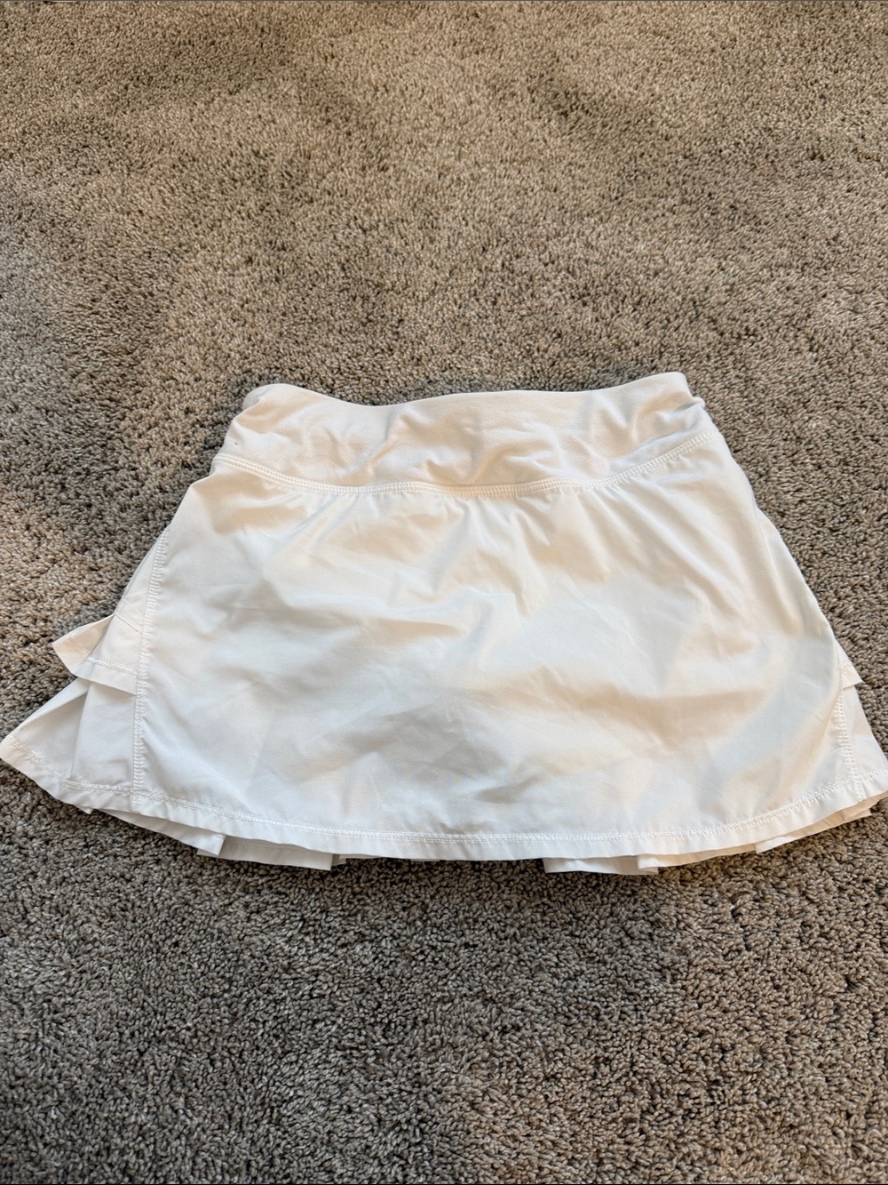 Girls White Ivivva Set The Pace Sport Skort